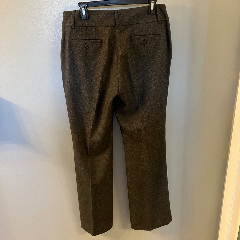 Vintage Axcess (Liz Claiborne) Dark Gray Tweed Dress Pants - Size 10 - Picture 5 of 8